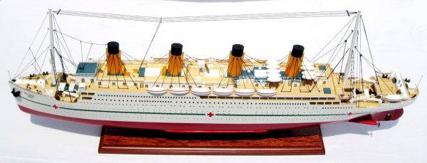 HMHS Britannic Wooden Model Ship - GN (CS0024P) - UK Premier ship Models Rms Britannic Model