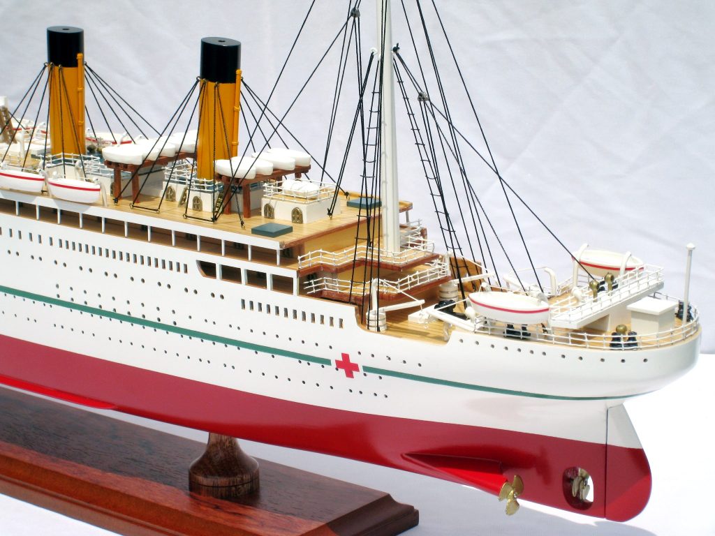 HMHS Britannic Wooden Model Ship - GN OTW - Premier Ship Models