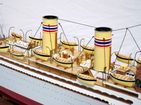SS Stavangerfjord Wooden Model Ship - GN