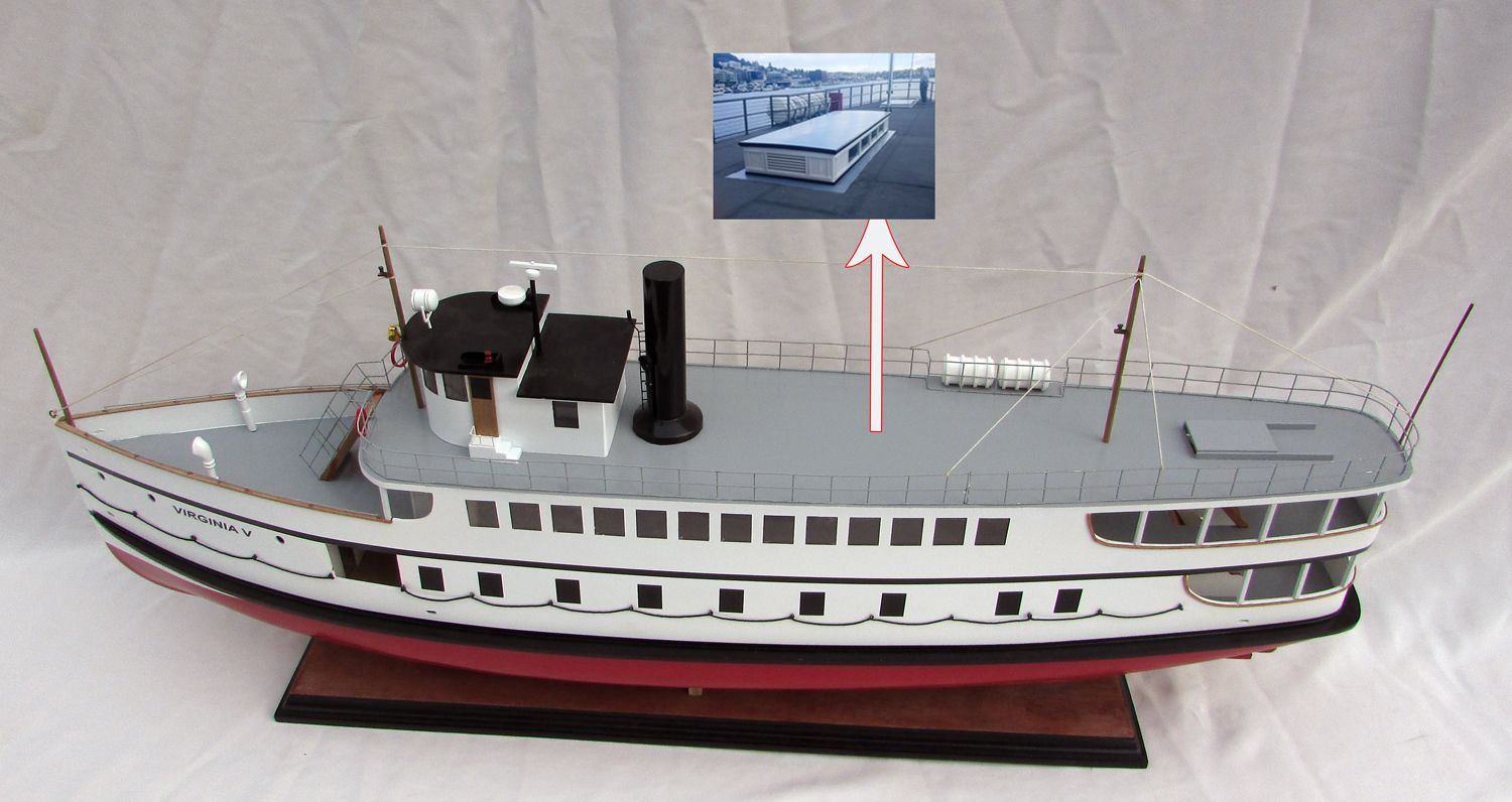 Virginia V Ship Model - GN