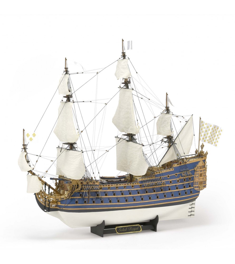 1/72 Le Soleil Louis XIV´s Flagship Model Boat Kit - figurines & working lights - Artesania Latina (AL22904)