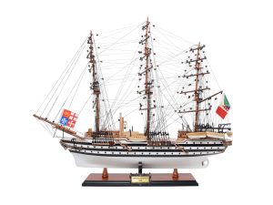 Amerigo Vespucci Model Ship Painted Medium - OMH (T382)