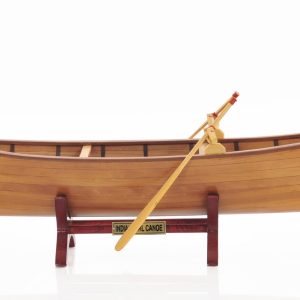 Indian Girl Canoe Model Ship - OMH (B013)