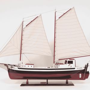 La Gaspésienne Painted Model Ship - OMH (Y110)