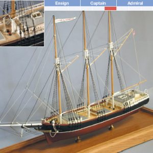 Fannie A. Gorham Model Boat Kit - BlueJacket (K1016)
