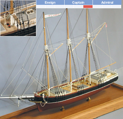 Fannie A. Gorham Model Boat Kit - BlueJacket (K1016)