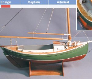 Yankee Hero 1989 Model Boat Kit - BlueJacket (K1022)