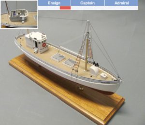 Pauline Model Boat Kit - BlueJacket (K1110)