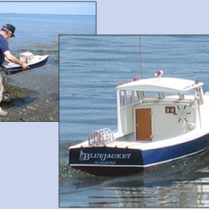 Maine Lobster Boat R/C Model Kit - BlueJacket (K204)