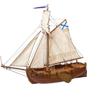Deck-Boat St. Gabriel 1728 Ship Model Kit - Master Korabel (MK0301)
