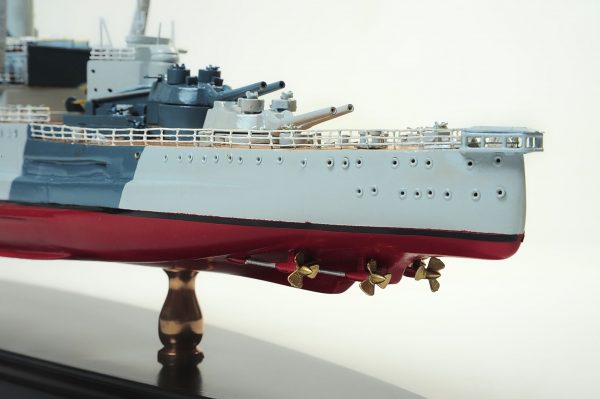HMS Warspite Model Ship