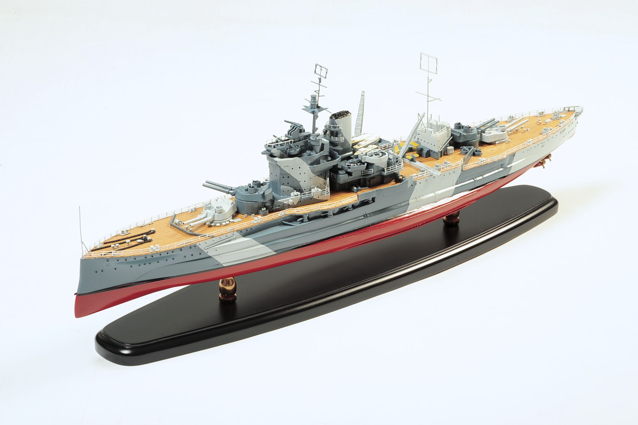 HMS Warspite Model Ship