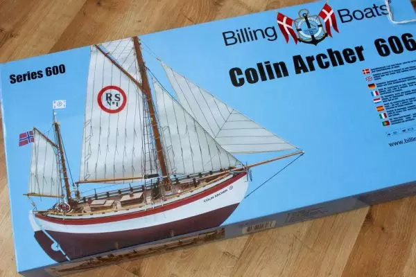 Colin Archer Model Boat Kit Scale 1 to 40 - Billing Boats (B606)