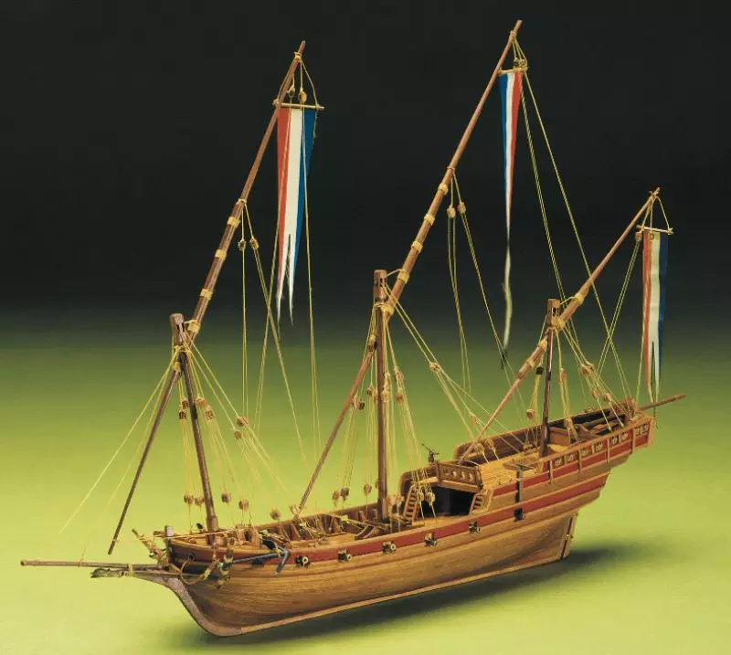 French Xebec Model Boat Kit - Sergal (795)