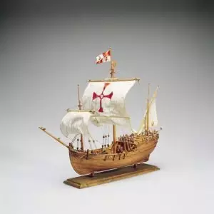 Pinta Caravel Model Boat Kit - Amati (1410)